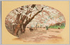 [上野公園内博覧会場桜の風景]/[View of Cherry Blossoms on the Exposition Grounds in Ueno Park] image