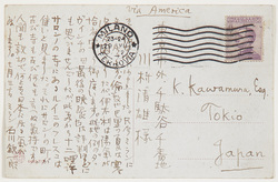 川村清雄宛書簡（ミラノより） / Private Document image