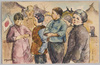 小倉静三画「子供等」/