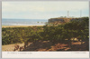 君ヶ浜海岸より犬吠埼灯台を望む/Lighthouse at Cape Inubōsaki, Viewed from the Kimigahama Beach image