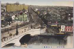 (東京名所) 日本橋通り / (Famous Views of Tokyo) Nihombashidōri Street image
