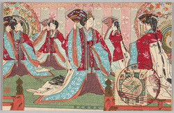 大礼紀念絵葉書 / Postcards Commemorating the Enthronement of the Emperor image