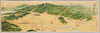 関東地方大演習地域鳥瞰図/Aerial View of the Kantō Region Where Large-scale Maneuver Took Place image