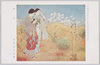 伊東深水画　「秋晴」/Painting by Itō Shinsui: Akibare (A Fine Autumn Day) image