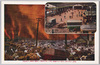 上野駅前猛火を前に避難民の大混乱と震災前の上野駅/Chaos of Evacuees in Front of Ueno Station Before the Blazing Fire and the Station Before the Earthquake image