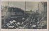 吉原土堤ヨリ廓内ノ猛火ヲ望ム/Ferocious Fire in Yoshiwara, Viewed from the River Bank image