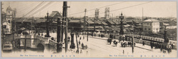 渡り初の木村家三夫婦 日本橋開通式紀念 / Postcards Commemorating the Opening of Nihombashi Bridge, First Crossed by Three Married Couples of the Kimura Family image