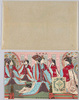 結城素明画　大礼記念　五節舞之図/Postcard Commemorating the Enthronement of the Emperor Depicting Goseti Mai (Five Stanzas Dance) image