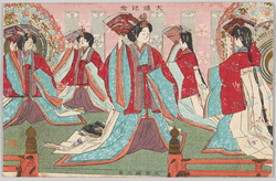 絵葉書(大礼記念五節舞之図) / Private Document  image