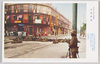 十三日北四川路靶子路角急に警備につきたる/Japanese Position at the Corner of the North Szechuan Road and Patze Road image