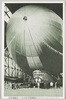フリードリツヒスハーフエン大格納庫に於けるツエ伯号進空式/Inaugural Flight Ceremony of Airship Zeppelin at Friedrichshafen Hangar image