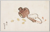 [女学生習作絵葉書 木槌と鼠]/Postcards, Studies by Girl Students: Wooden Hammer and Mouse image