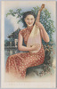 中国美人五彩画片(5)/Multi-Color Card of Chinese Beauty: 0005 image
