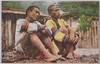 煙草の味にウツトリと/Indigenous Youths Enjoying Smoking image