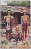 ｢蕃屋と常食の蜀黍｣/Indigenous Dwelling and Indian Millet (Staple Food) image