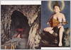 江の島・弁財天及岩屋内部/Enoshima Island, Interior of the Benzaiten Shrine and Iwaya Cave image