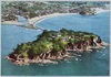 機上より見たる江の島全景/Aerial View of Enoshima Island, Viewed from Airplane image