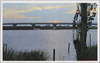 潮来大橋の夕照/Sunset at Itako Ōhashi image