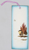 羽貼絵栞(袋付)/Bookmark with Feather Collage (with Envelope) image