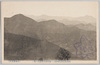 武州高尾山見晴台ヨリ影信山及御嶽山ヲ望ム/View of Mt. Kagenobu and Mt. Ontake From Mt. Takao Observatory, Bushū image