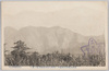 武州高尾山見晴台ヨリ相州大山及箱根方面ヲ望ム/Looking Toward Mt. Ōyama and Hakone in Sōshū From Mt. Takao Observatory, Bushū image