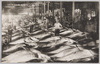 八戸魚市場買場風景(まぐろ)/View of Hachinohe Fish Market (Tuna) image