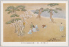 浅草寺所蔵縁起絵巻ノ一部、観音像礼拝/Part of the Engi Emaki (Picture Scroll) Owned by the Sensōji Temple, Worshipping the Statue of Kannon image