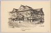 ２．歌舞伎座　ノエル・ヌエット/画/Kabukiza Theater, Sketched by Noel Nouet image