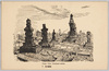 ７．谷中墓地　ノエル・ヌエット/画/Yanaka Cemetery , Sketched by Noel Nouet image