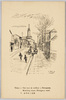 ２．品川火ノ見櫓　ノエル・ヌエット/画/Fire Tower in Shinagawa, Sketched by Noel Nouet image