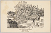 １．赤坂山王神社　ノエル・ヌエット/画/Sannōjinja Shrine in Akasaka, Sketched by Noel Nouet  image