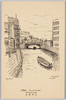 京橋付近　ノエル・ヌエット/画/Kyōbashi Bridge, Sketched by Noel Nouet image