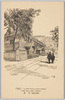 黒門（旧島津邸）　ノエル・ヌエット/画/Kuromon Gate, (Former House of the Shimazu Family), Sketched by Noel Nouet image