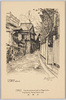 神楽坂　ノエル・ヌエット/画/Kagurazaka District, Sketched by Noel Nouet image