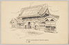 ８．赤門　ノエル・ヌエット/画/Akamon Gate( At Tokyo Imperial University ), Sketched by Noel Nouet image