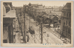 (東京名所)日本橋通り / (Famous Landmarks in Tokyo), Nihombashi Streets image