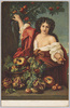 Obstleserin Dresden Maratta/Still life of fruits and flowers with a figure Dresden Maratta image