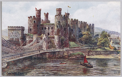 SALMON SERIES(古城絵葉書) / SALMON SERIES(Old Castle Postcards) image