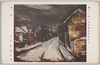 第十二回二科美術展覧会出品　雪景　里見勝蔵氏筆/Work Exhibited at the 12th Nika Art Exhibition: Snowscape, Painted by Satomi Katsuzō image
