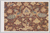 宋刻絲紫鸞鵲譜軸/Song Silk Tapestry Purple Luan Magpie image