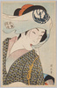 [歌舞伎座手拭かぶり]/[Woman Covering Her Head with a Kabukiza Theater Towel] image