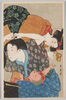 [髪飾りをつける女達と子]/[Women Attaching Hair Ornaments and a Child] image