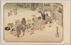 藤枝　人馬継立/Fujieda - Changing Porters and Horses image