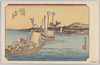 荒井　渡舟ノ図/Arai - Picture of Ferryboats image
