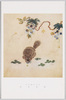 明顧繍花鳥册松鼠葡萄/Ming Gu Embroidered Flower and Bird Book Squirrel Grape image