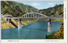 奥多摩湖　深山橋附近の風景/Lake Okutama, Scenery Near Miyama Bridge image