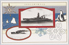 御召艦長門及供奉艦第三駆逐艦隊/Imperial Ship Nagato Escorted by the Third Destroyer Fleet image