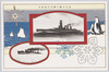 御召艦長門及供奉艦第三駆逐艦隊/Imperial Ship Nagato Escorted by the Third Destroyer Fleet image