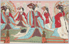 結城素明画　五節舞之図/Gosechi no Mai Court Dance, Painted by Yūki Somei image