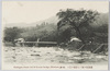 蓬来橋ヲ隔テ七弦滝ヲ望ム/View of the Shichigen Waterfall over the Hōraibashi Bridge image